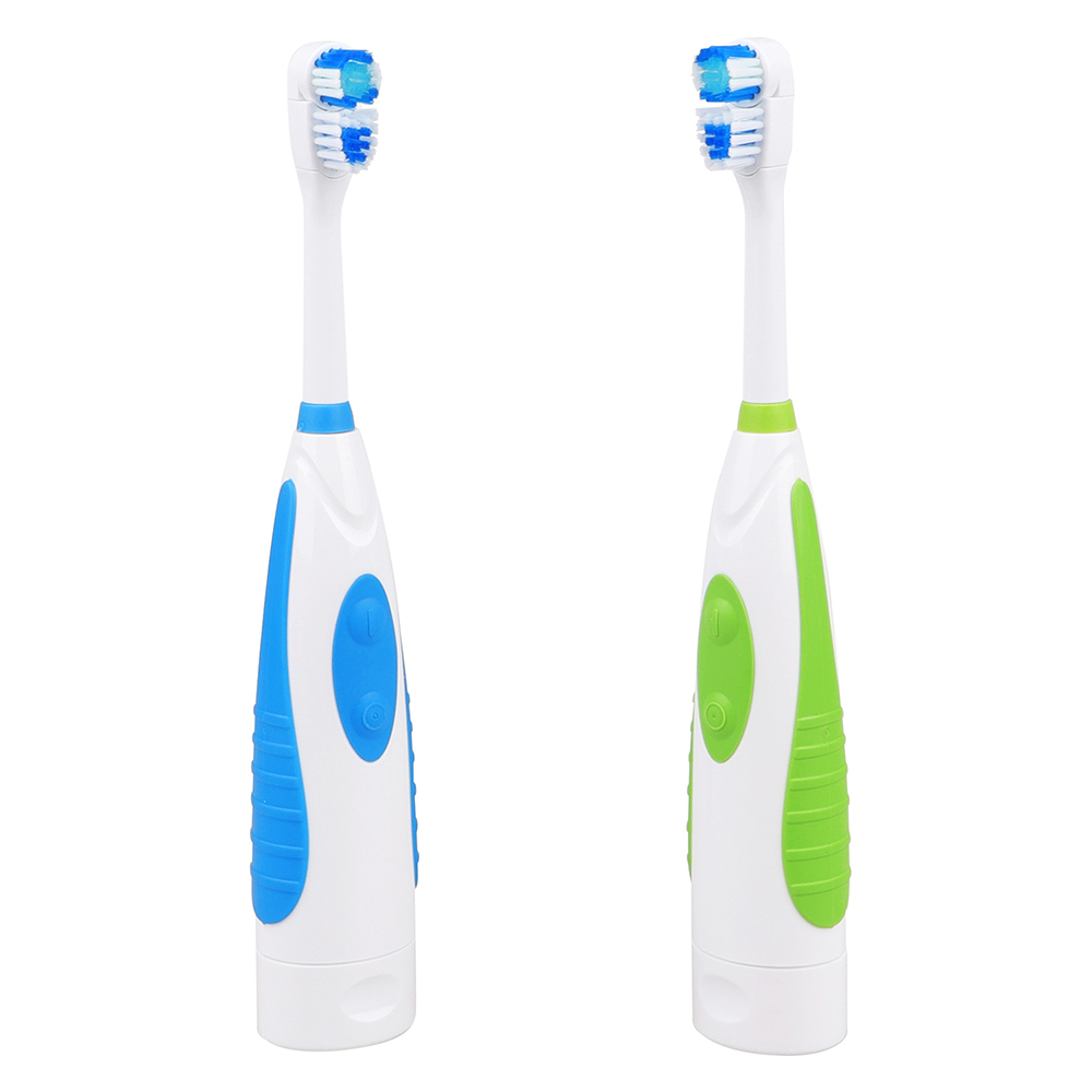 KHET004-FDH Electric Long-Life Battery Toothbrush With Replaceable Head For Adult (Double Head) Dentist Recommended