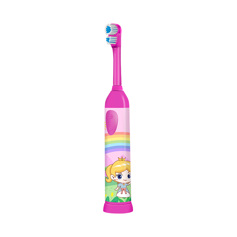 KHET007-C Babies Rotating Electric Toothbrush With Replaceable Brush Head IPX7 Waterproof