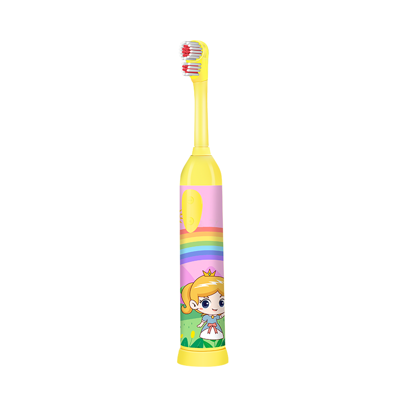KHET007-C Babies Rotating Electric Toothbrush With Replaceable Brush Head IPX7 Waterproof