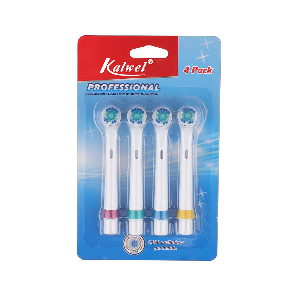 KHET003-S Professional Replacement Toothbrush Round Head Superior Clean Soft Dupont Bristle For Adult