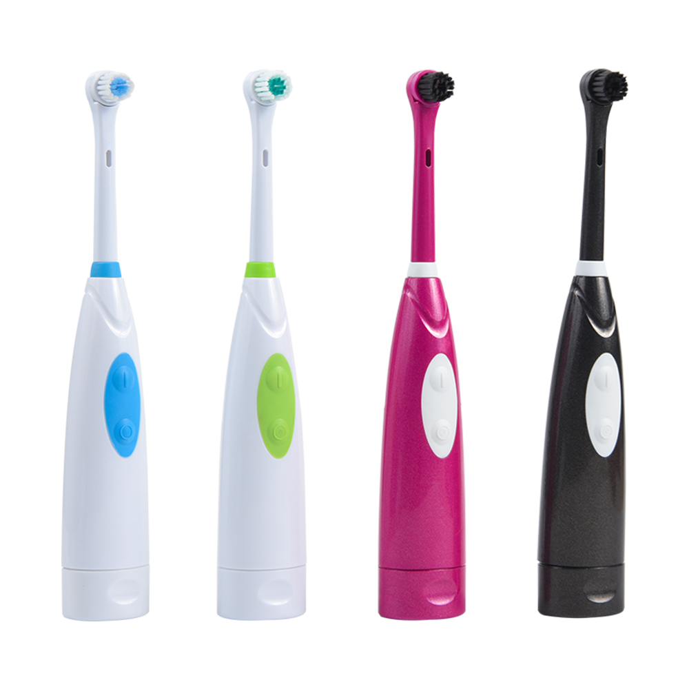 KHET005-F OEM Electric Battery Toothbrush With Replaceable Head IPX4 Waterproof For Adult
