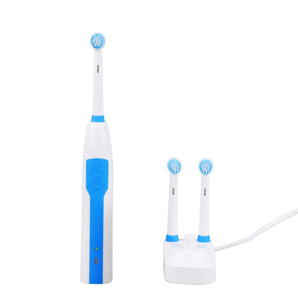 KHET012 Three Working Modes Rechargeable Toothbrush With Travel Case And Two Refill Brush Heads IPX7 Waterproof