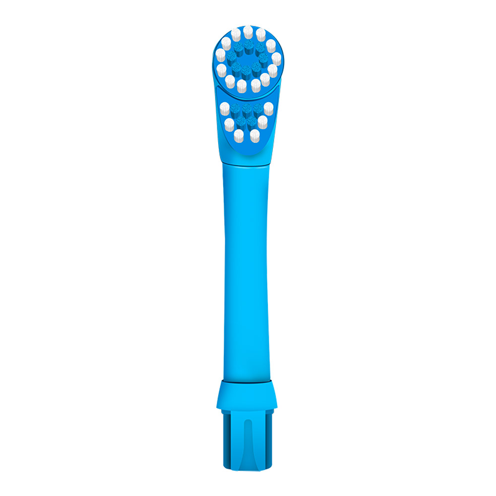 KHET007-S Replacement Toothbrush Double Head Precision Clean Soft Dupont Bristle For Kids