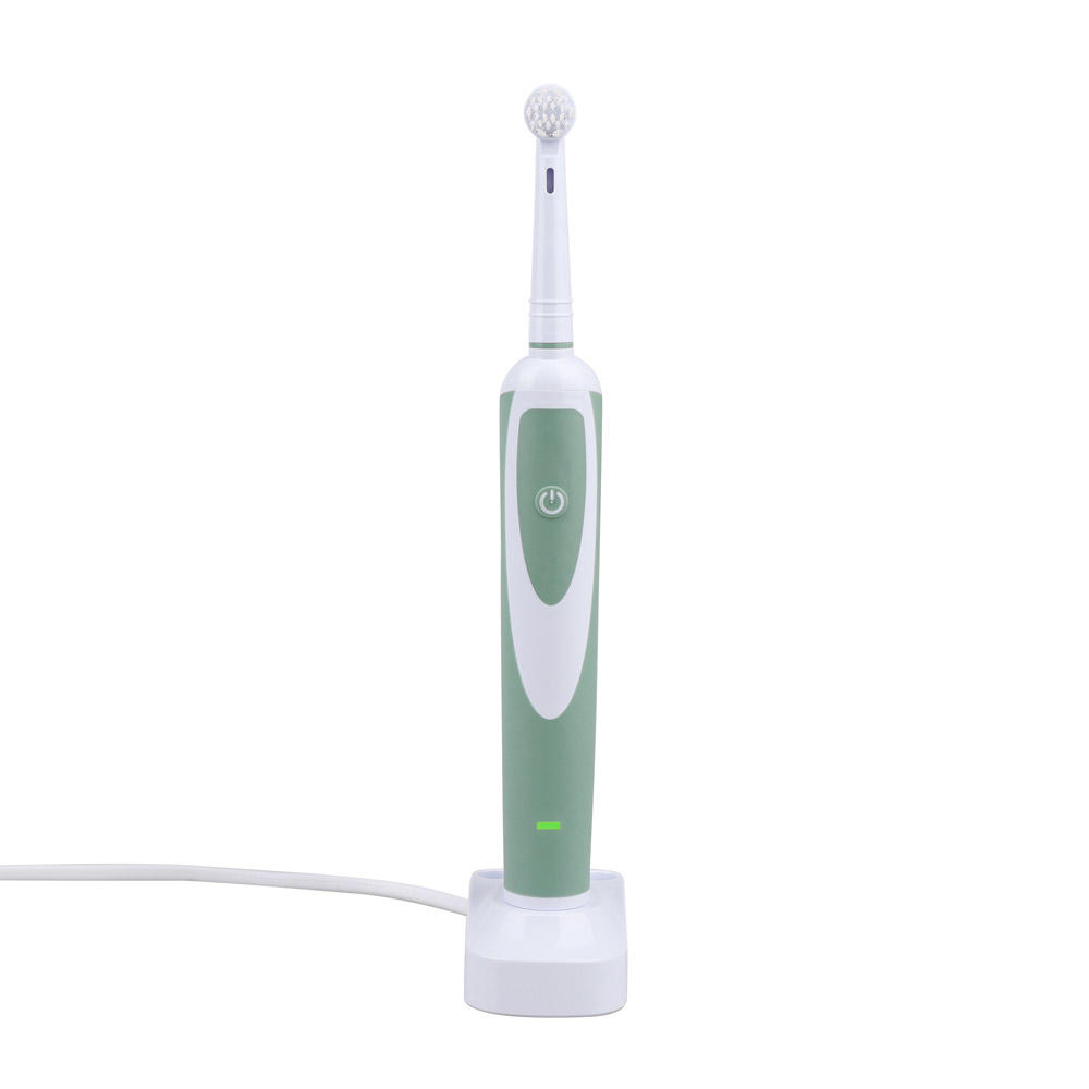 KHET017 Oral-B Compatible Rechargeable Toothbrush With Three Working Modes And 2mins Build In Timer IPX7 Waterproof Spinbrush