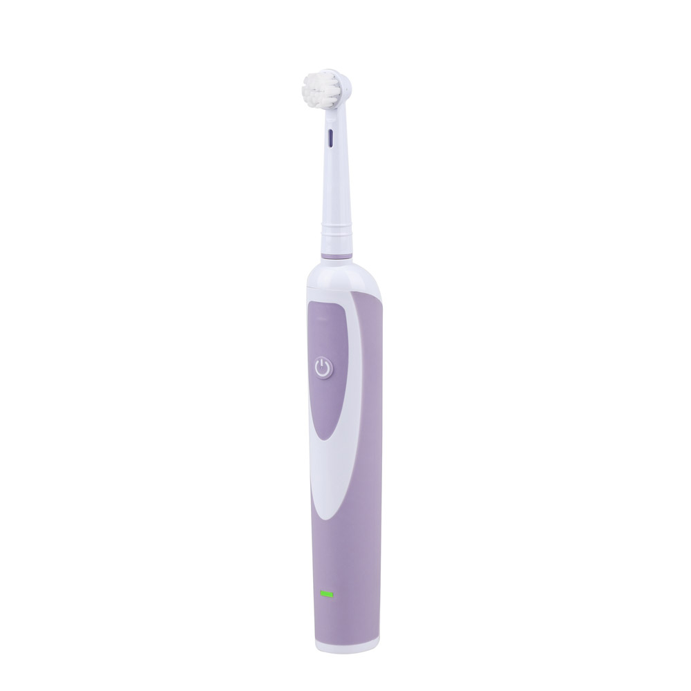 KHET017 Oral-B Compatible Rechargeable Toothbrush With Three Working Modes And 2mins Build In Timer IPX7 Waterproof Spinbrush
